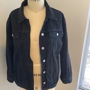 Madewell Black Denim Jacket